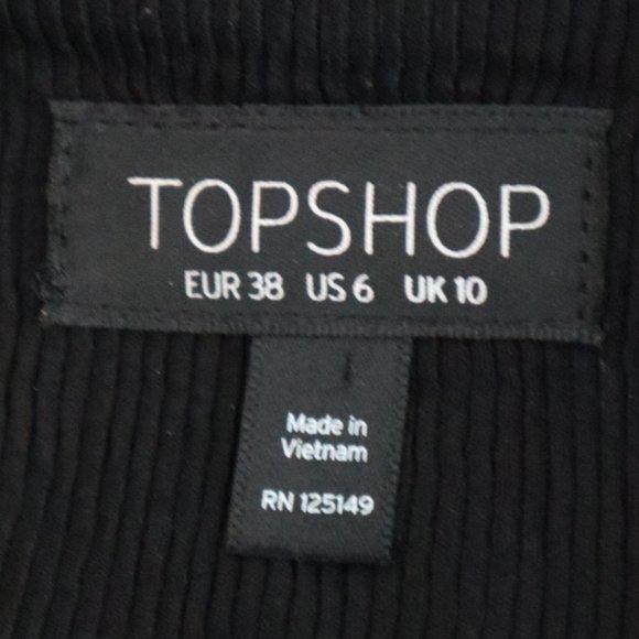 TOPSHOP Pleated Duster Coat - Picture 7 of 9